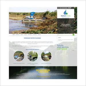 Site de prezentare Romwaclean Construct 